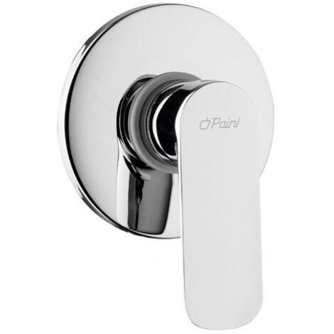 Mitigeur de douche à encastrer avec 1 sortie de couleur noir mat Paini Nove 09YO690TC  Noir mat - 1 sortie
