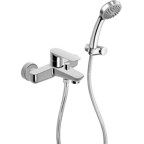Mitigeur bain extérieur avec kit de douche noir mat Paini Nove 09YO105TC Noir mat (1/3)