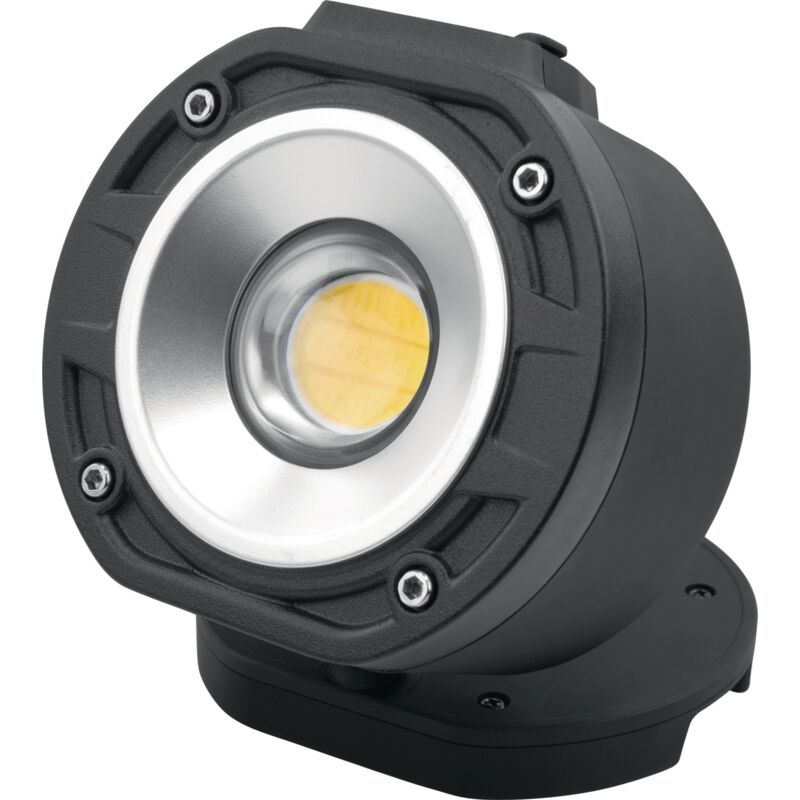 Faretto Led Lavoro Faretto Da Lavoro ANSMANN FL1100R LED - Ricaricabile, 10W, 1100 Lumen, Magneti E Ganci Faretto Magnetico Cantiere