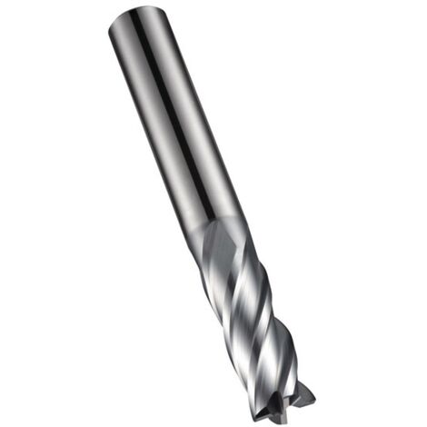 Fresa a candela S814HA DIN 6527L Ø5mm Lunghezza totale 57mm Lunghezza tagliente 13mm HM AlCrN