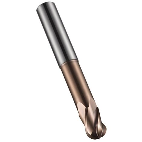 Fresa a raggio S535 D.6mm lunghezza inserto 40mm HM TiSiN Z.4