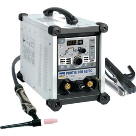 Impianto di saldatura TIG PROTIG 200 AC/DC con accessorio 10-200 A