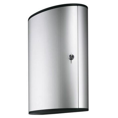 Armadio per chiavi Key-Box H400xL302xP118mm a 1 anta con serratura cilindrica, con 72 ganci