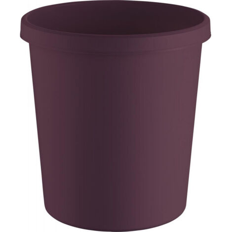 Cestino per carta 18l H331xØ315mm con bordo di presa Ku.rot (1/2)
