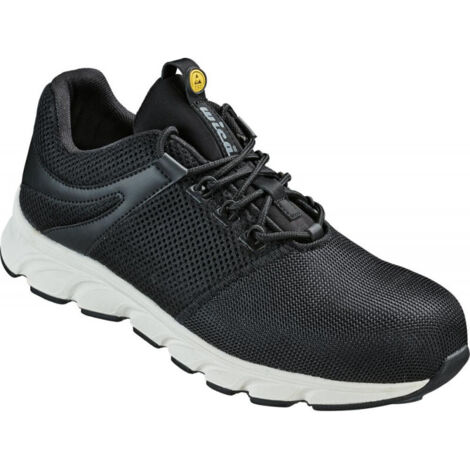 Scarpa di sicurezza Lanzo Gr.42 W.10,5 nero S1P SRA ESD EN20345 Tessile (1/5)