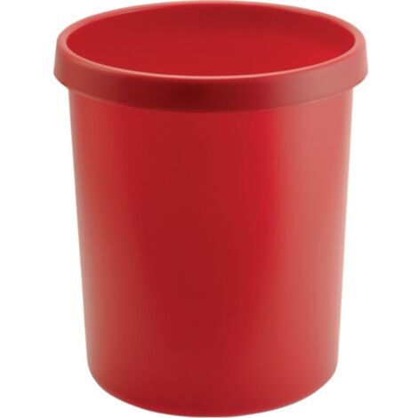 Cestino per la spazzatura 30l H405xØ350mm con bordo di presa Ku.rot (1/2)