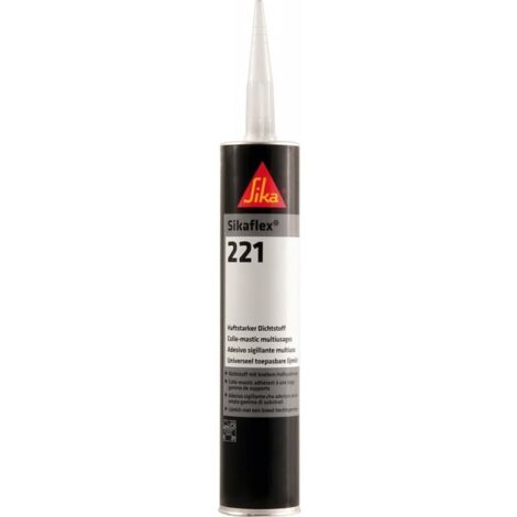 Sigillante poliuretanico Sikaflex®-221 300 ml bianco unificato cartuccia