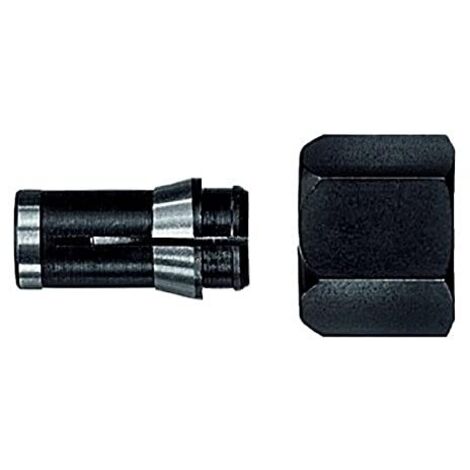 Bosch 1x Pinza di Serraggio con Dado, Ø 1/8'', Accessori per Smerigliatrici Assiali
