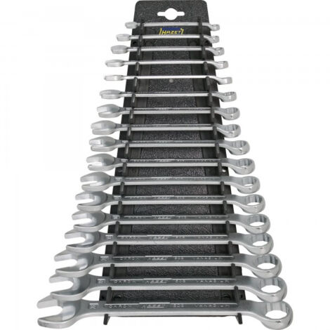 Set di chiavi a bussola 603/17H, 17 pezzi, esagonale 6-24 mm, forma B, acciaio speciale (1/4)