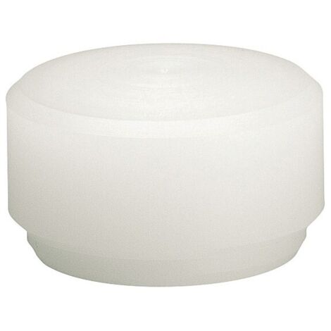 Testa di martello Schonhammerkopf SUPERCRAFT, diametro 50 mm, in nylon bianco duro