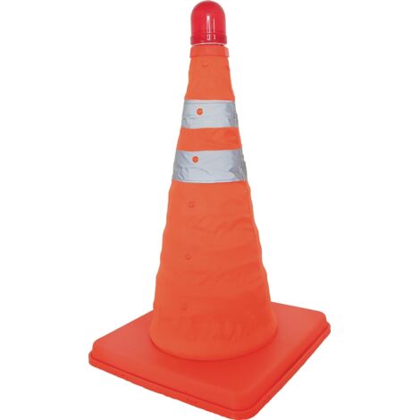 cono guida H.450mm pieghevole, con rivestimento in nylon G.0, 0,38 kg, 25x25cm