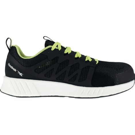 Scarpa di sicurezza Fusion Flexweave Work, taglia 44, W.11, nero/verde chiaro, S1P SRC ESD