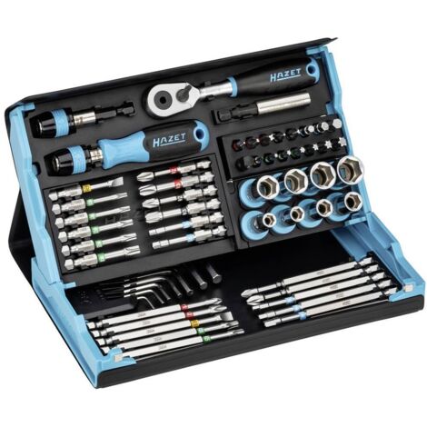 Hazet Kit di chiavi a bussola Quadrata , esagonale, 1/4 (6.3 mm) 59 parti 2200SC-32 (1/5)