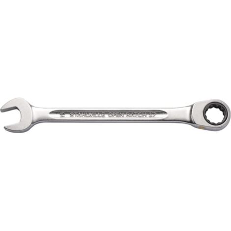 Chiave a bussola con anello di bloccaggio, 17F SW 19mm, lunghezza 252mm (1/4)