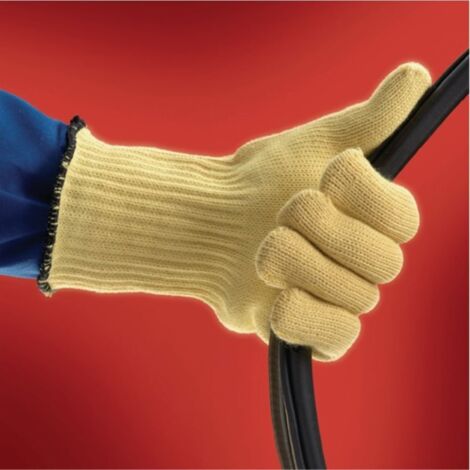 Guanto resistente al calore ActivArmr® 43-113 Taglia 10 giallo Cotone / kevlar