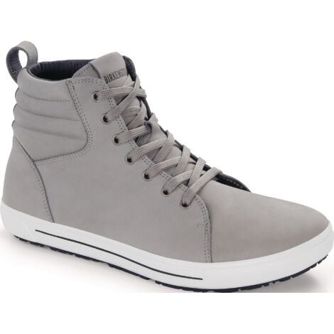Scarpa da lavoro QO700 Taglia 45 grigia in nubuck impermeabile O2