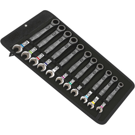 Set di chiavi a bussola con anello di presa Joker, 11 pezzi, da 8 a 19 mm, con impugnatura girevole