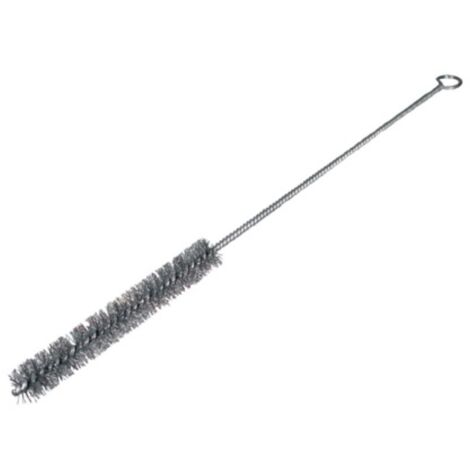 Spazzola a getto L.320mm D.5mm 0,10mm STA setole ondulate L.100mm con anello