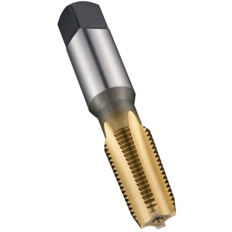 Filettatore per macchine ANSI B94.9C E721 NPT 1/4 pollici x 18 HSS TiN 1,5XD Normale