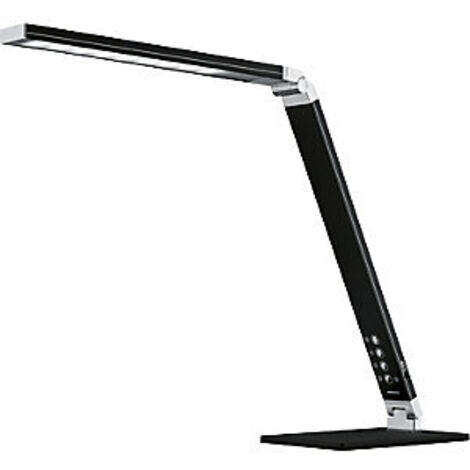 Lampada da scrivania Magic Light Alluminio nera H.max.420mm Base con LED (1/3)