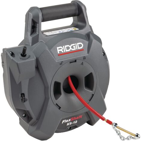 Tambour cure-pipe FlexShaft K9-12 spirale L.9,1m spirale D.6mm RIDGID