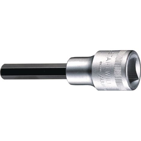 Inserti a bussola 1054/8 1/2 pollici 6 punte SW 8mm L.142mm