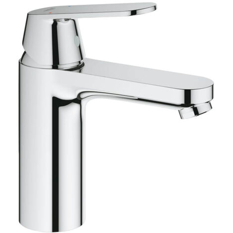 Miscelatore lavabo EH Eurosmart C 23327 corpo medio alto liscio cromato