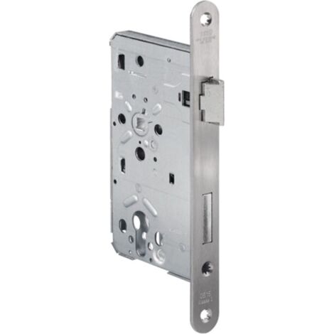 Serratura a inserimento per oggetti 0515 PZW 24/60/72/8mm DIN R VA rossa, classe 3, in pressofusione di zinco