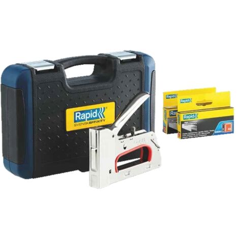 Set cucitrice manuale R353 in acciaio RAPID