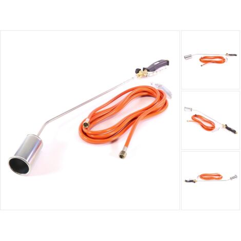 Set di bruciatori di preriscaldamento Propananwärmbrennerset RoMaxi Eco accensione manuale 5m