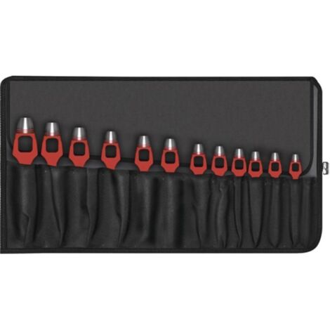 Set di cunei per Henkellocheisensatz DIN 7200-A, 8 pezzi, con valigetta portatile