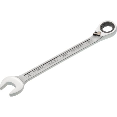 Chiave a bussola a cricchetto 606 SW 22mm L.291,5mm con commutazione, anelli di 15 gradi (1/4)