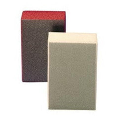 Blocco di levigatura a mano 6200J L90xP55xA25mm Diamante N074 rosso