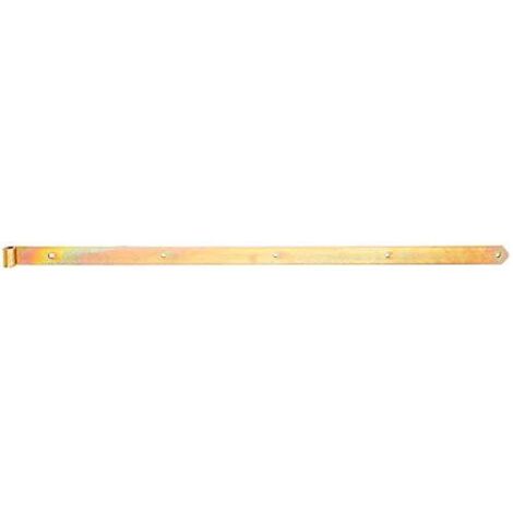 Cinghia di carico L.1200x16x45mm S.5mm STA zincata, verniciata, passante D.16mm rotonda