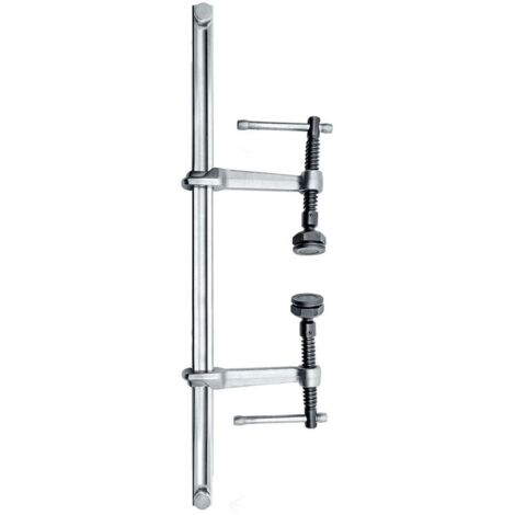 Set di pinze ad alte prestazioni SLV/GSV, apertura di 1000 mm, profondità di 120 mm, manopola