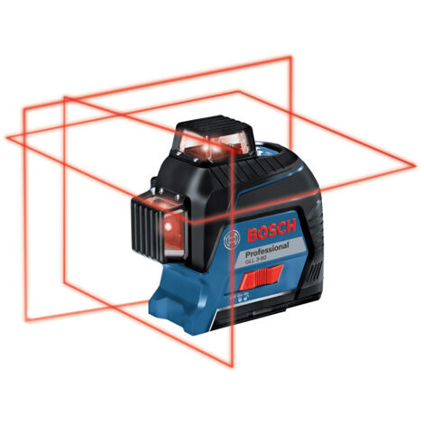 Linea laser GLL 3-80, con 4 batterie LR6 da 1,5 V