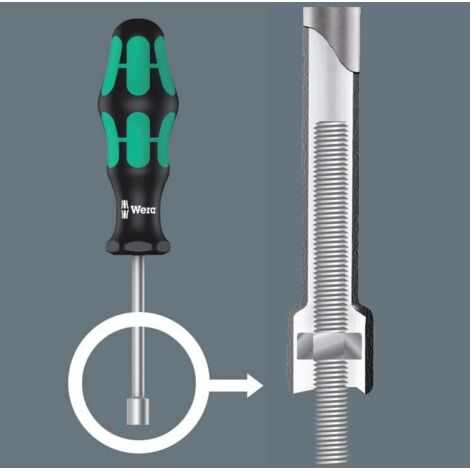 Chiave a brugola 395 HO SW 6mm Lunghezza lama 90mm Lunghezza totale 188mm