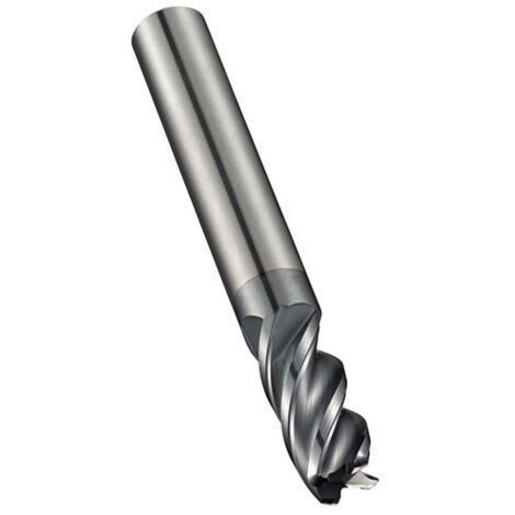 Fresa a candela S262 D.18mm R.1mm Lunghezza totale.92mm Lunghezza taglienti.38mm HM AlCrN 40Gradi