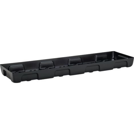 Vassoio portaoggetti da 28 litri L1295xP395xH95mm PE