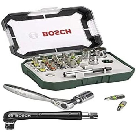 Bosch Accessories Promoline 2607017392 Kit inserti 27 parti Taglio, Croce Pozidriv, Croce Phillips, Brugola interna, Es