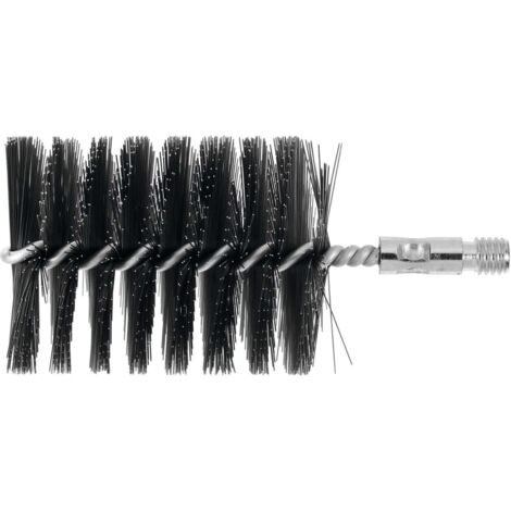 Brosse tube L.160mm D.75mm garniture 0,40mm L.100mm 10 LESSMANN
