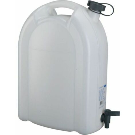 Tanica acqua 20l PE con rubinetto di scarico AxLxPmm PRESSOL