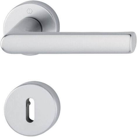Rosone Hamburg 1700 / 42KB / 42KBS alluminio F1 tondo OB DIN sinistra / destra D / D HOPPE