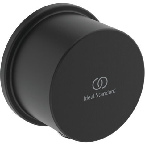 Ideal Standard Idealrain - Presa d'acqua a parete, nero BC808XG