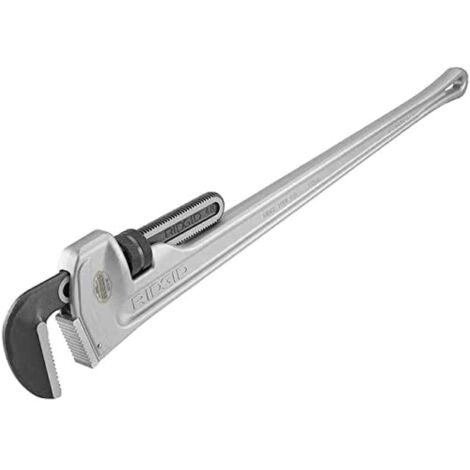 Pinza per tubi lunghezza totale 1200mm, apertura di serraggio 168mm, per tubi da 6 pollici in alluminio