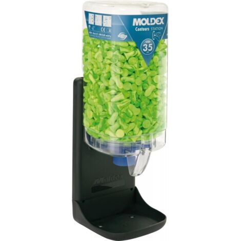 Distributore di protezioni auricolari 745001 Contours® MoldexStation con 500 PA