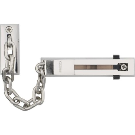Catena per porta SK66 L.165mm DIN L/R bianca con sicurezza bambini ABUS