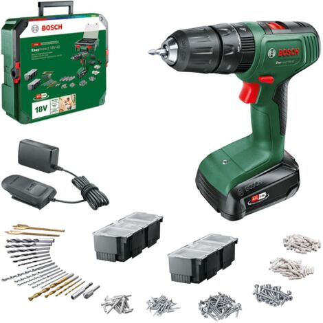 Trapano a percussione a batteria EasyImpact 18V-40 + SystemBox, 1 x batteria PBA 18V 1,5Ah
