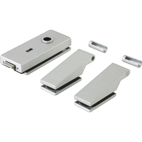 Maniglia per porta in vetro STUDIO Classic LM argento anodizzato BB DIN L/R (1/2)