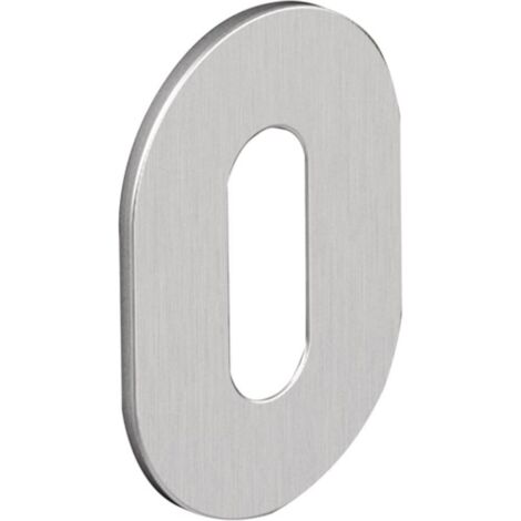 Coppia di staffe per chiavi 306XAM VA XA, placca 1,5 mm PZ ov.